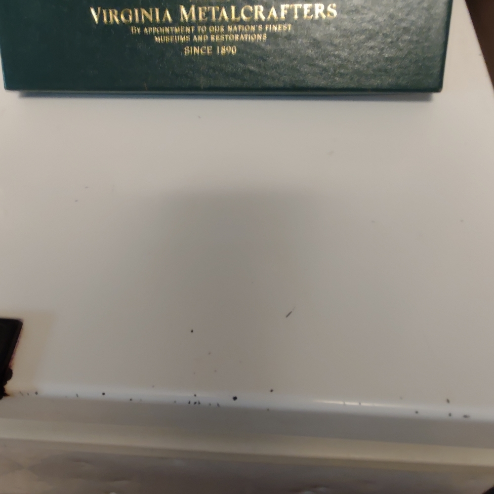 VINTAGE (VM) VIRGINIA METALCRAFTERS 1996 SOLID BRASS LETTER OPENER. LENGTH 8". - Picture 9 of 10